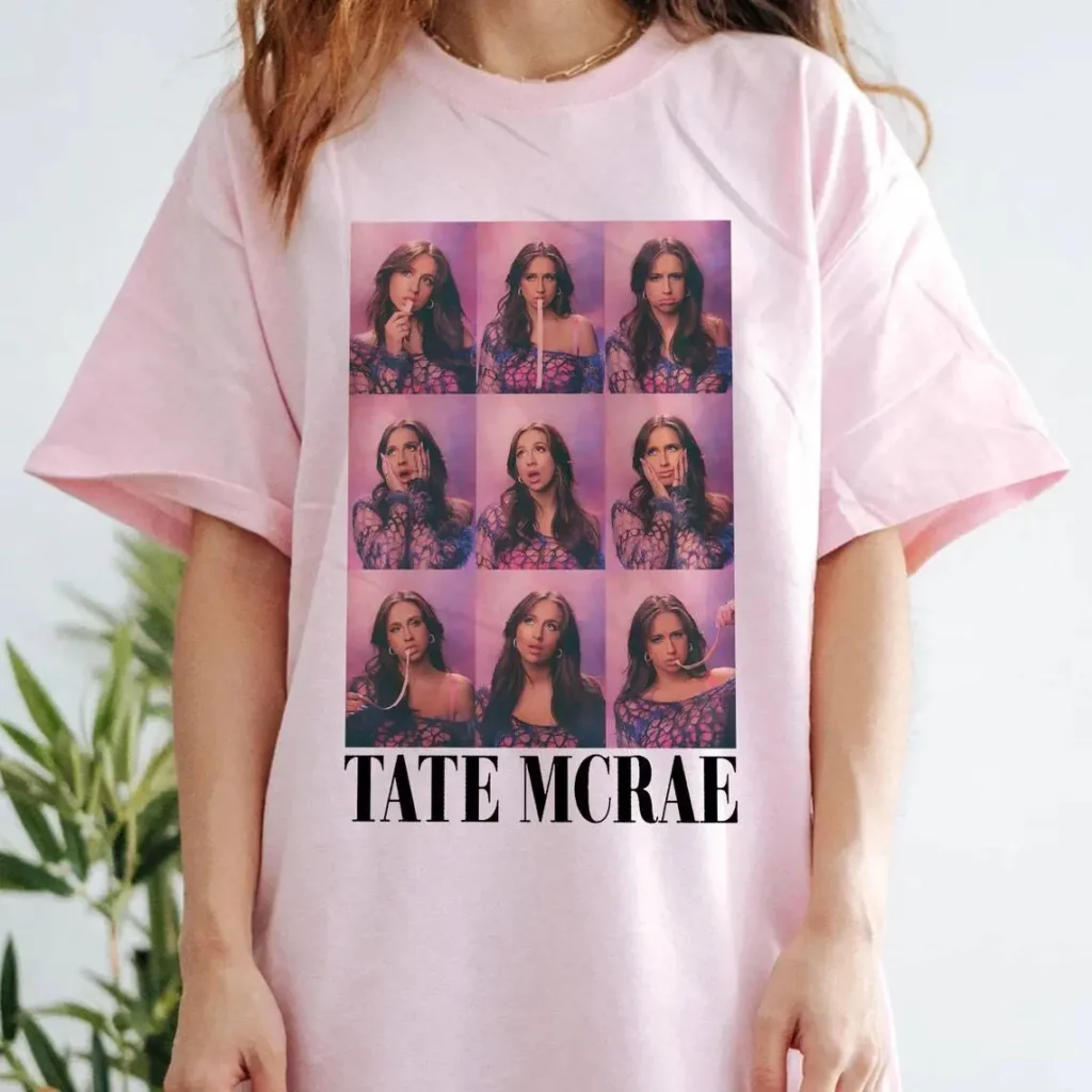 Tate Mcrae Wanna Be Tate Mcrae Graphic T-Shirt-Tate McRae Shirts